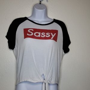 Sassy t shirt